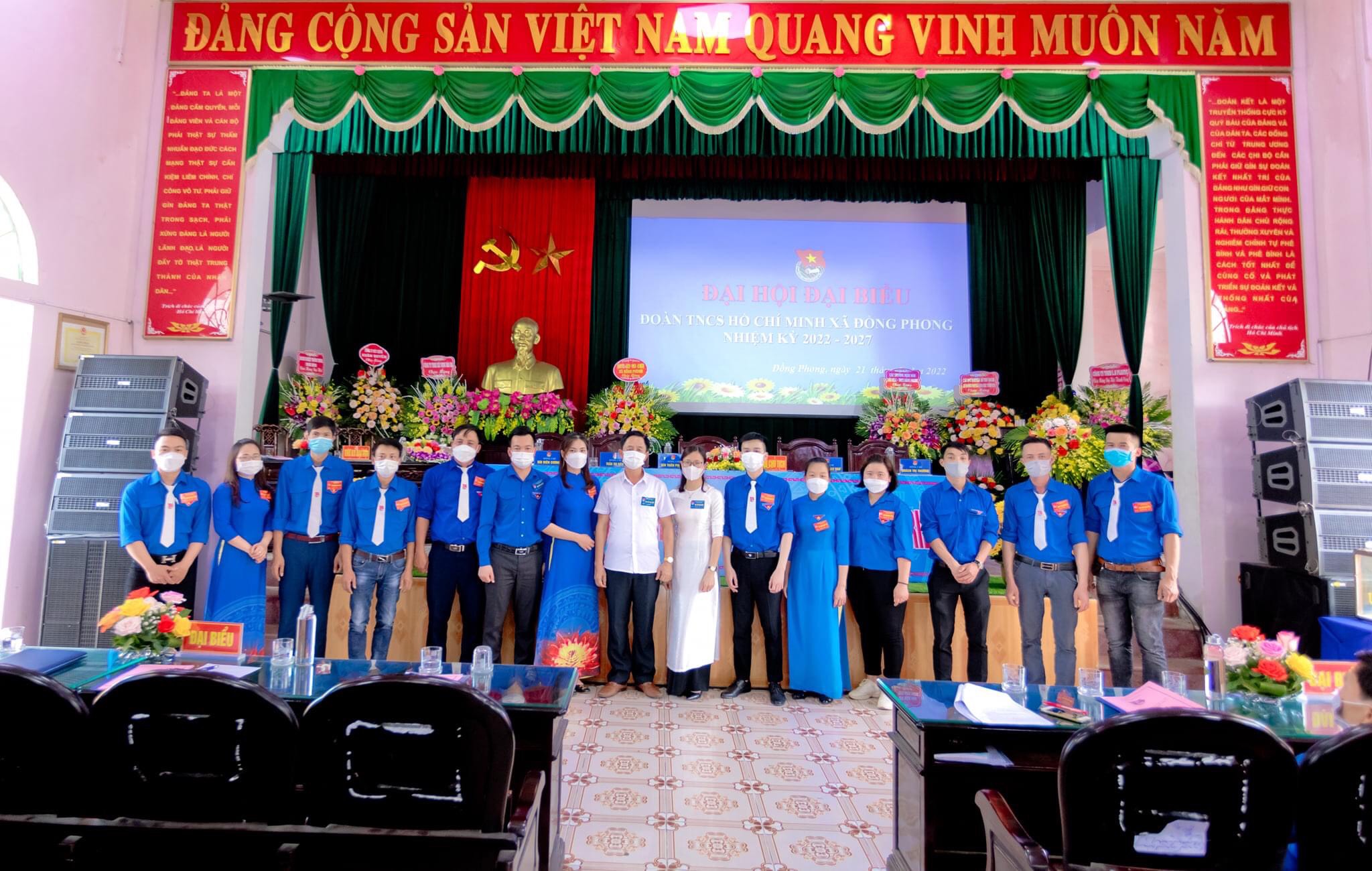 Đại hội Đại biểu Đoàn Thanh niên Cộng sản Hồ Chí Minh xã Đồng Phong, nhiệm kỳ 2022 - 2027