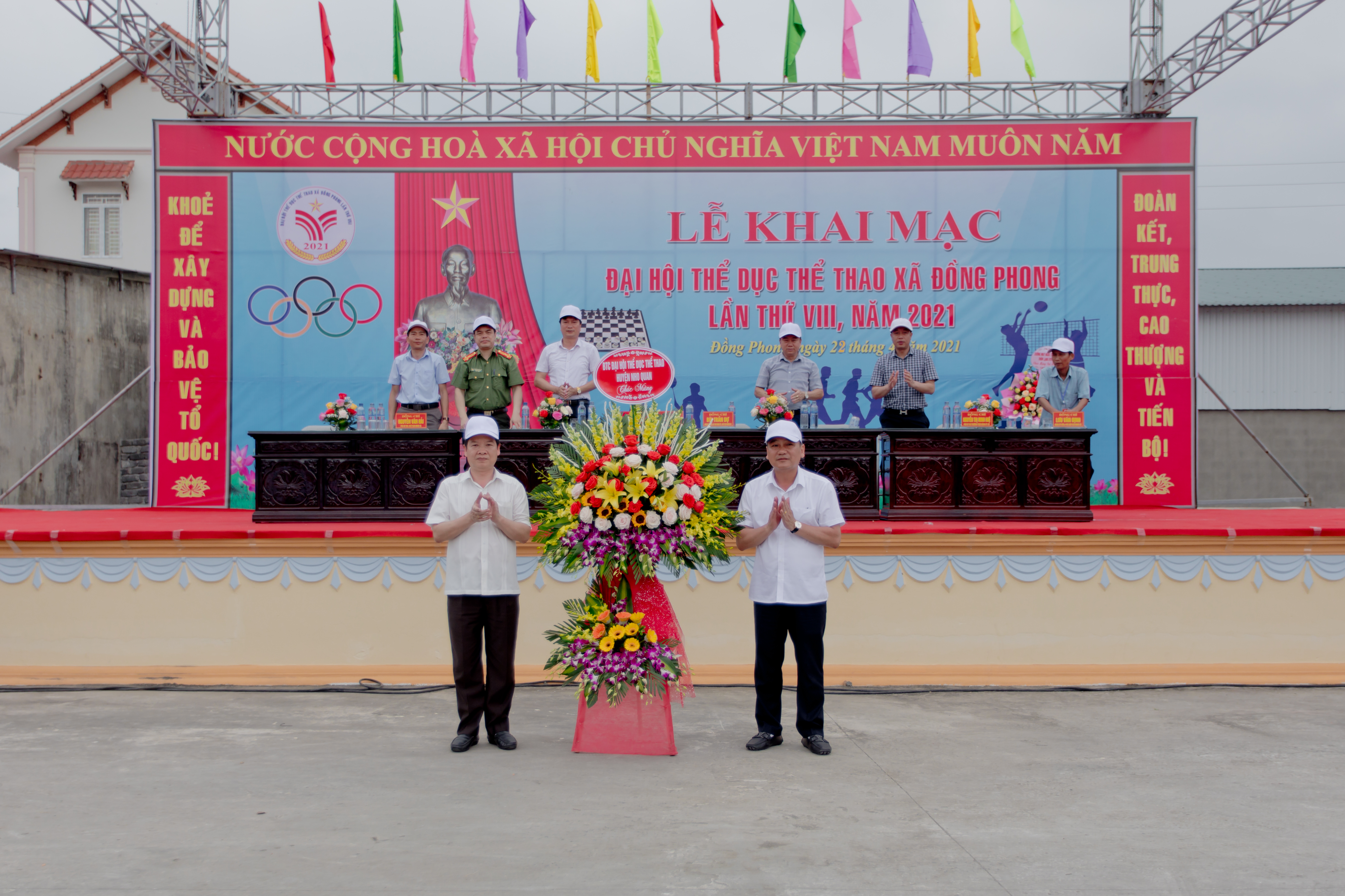 Xã Đồng Phong tổ chức Đại hội điểm TDTT lần thứ VIII năm 2021