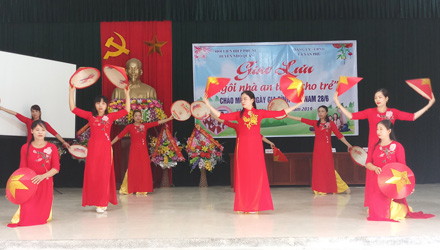 Hoạt động hưởng ứng ngày gia đình Việt Nam 28/6 của Hội LHPN huyện Nho Quan năm 2019
