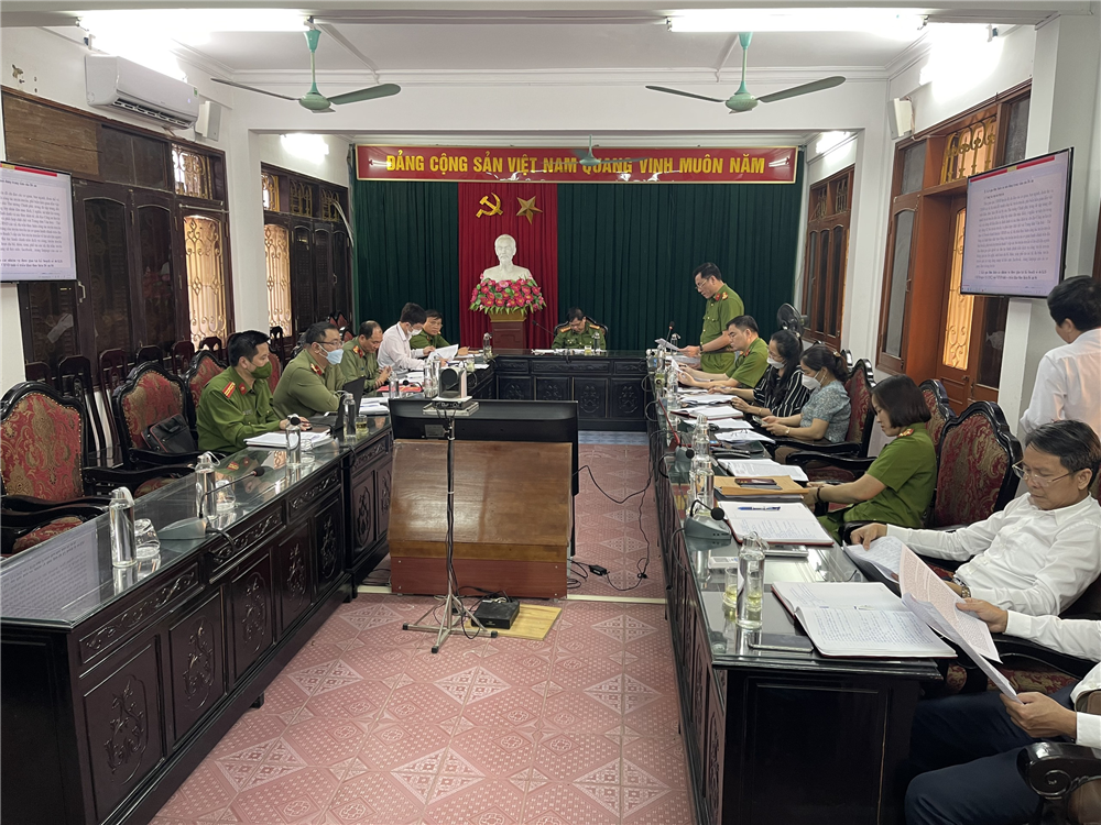 Hội nghị kiểm tra việc thực hiện Đề án 06/CP của Chính phủ trên địa bàn huyện Nho Quan