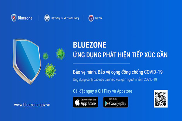 (Ứng dụng Bluezone)