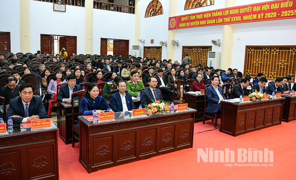 Huyện ủy Nho Quan triển khai nhiệm vụ năm 2024