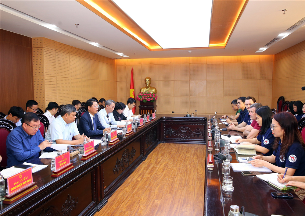 UBND tỉnh làm việc với Tổ chức Four Paws về đẩy nhanh tiến độ 2 dự án đang triển khai tại Ninh Bình