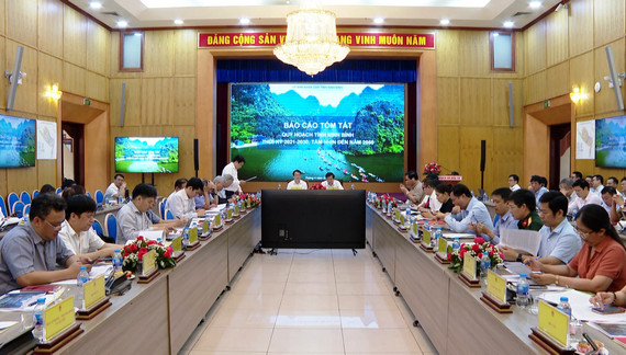 Cho ý kiến vào Báo cáo quy hoạch tỉnh Ninh Bình thời kỳ 2021-2030, tầm nhìn đến năm 2050