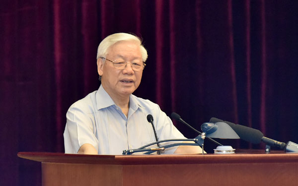 Phát biểu của đồng chí Tổng Bí thư Nguyễn Phú Trọng tại Hội nghị toàn quốc tổng kết 10 năm công tác đấu tranh phòng, chống tham nhũng, tiêu cực