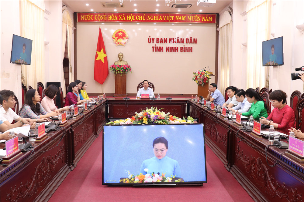 Hội nghị trực tuyến Thủ tướng Chính phủ đối thoại với phụ nữ Việt Nam chủ đề “Thúc đẩy bình đẳng giới và phát huy vai trò của phụ nữ trong phát triển kinh tế xã hội”