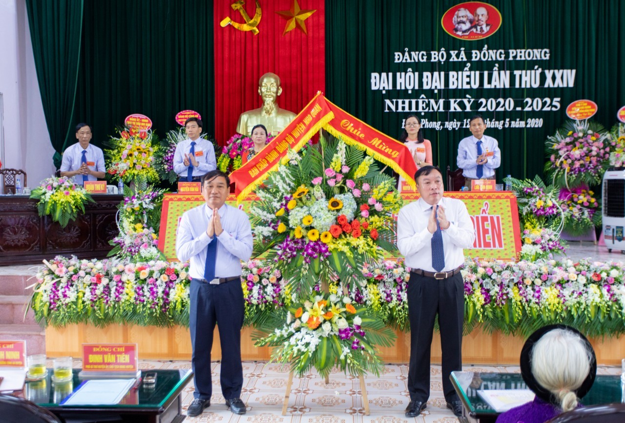 Hình ảnh Đại hội đại biểu xã Đồng Phong lần thứ XXIV