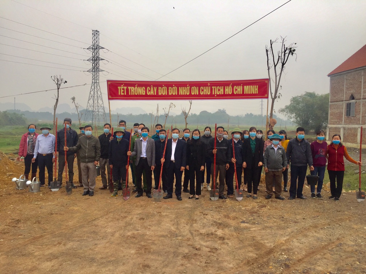 UBND xã Đồng Phong tổ chức Lễ phát động Tết trồng cây năm 2021